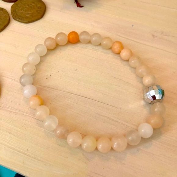 Hand Crafted Jewelry - Bracelet | Handmade Authentic Rose Quartz Stretch Bracelet